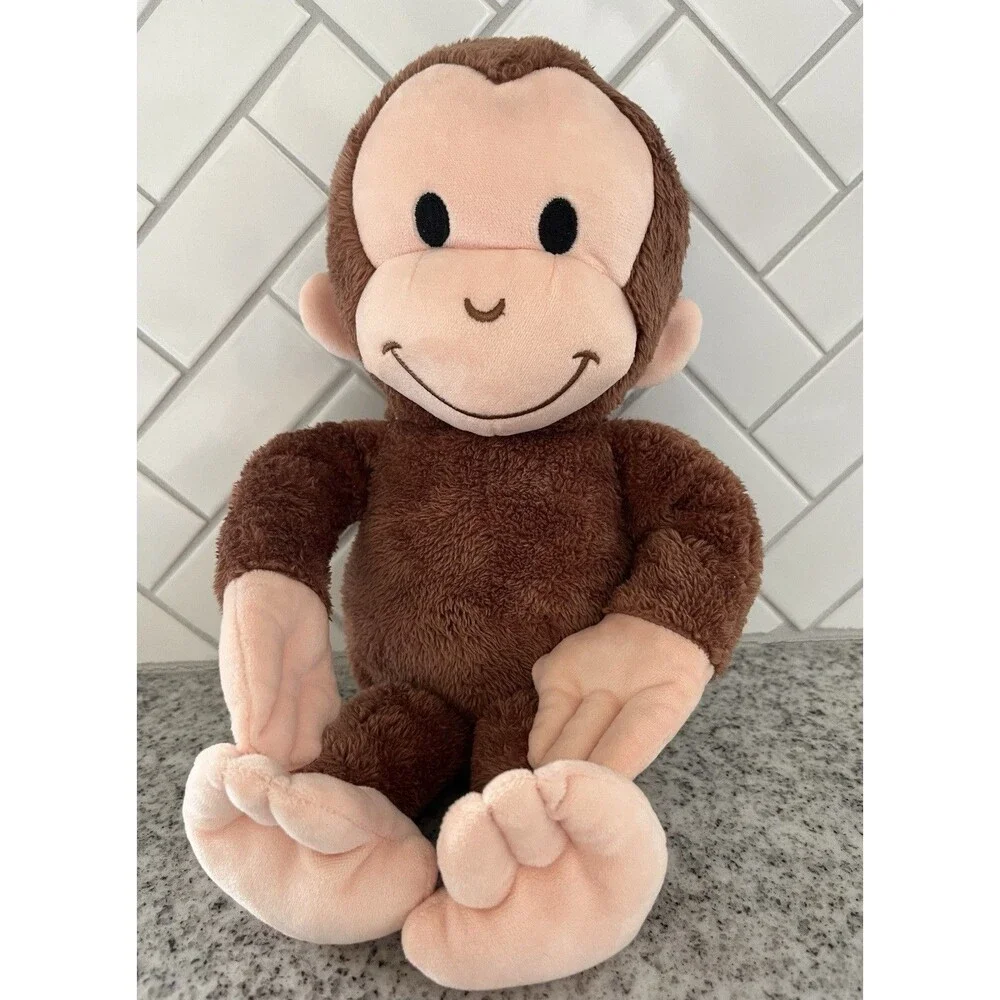 Curious George 14” Plush Monkey Kohl’s Cares 2022 Brown Stuffed Animal Toy